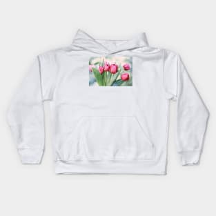 Twilight Tulips Kids Hoodie